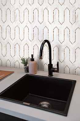 Urbanlife™ Perla Volkas Marble Mosaic