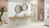 Urbanlife™ Oro Thassos Marble Mosaic