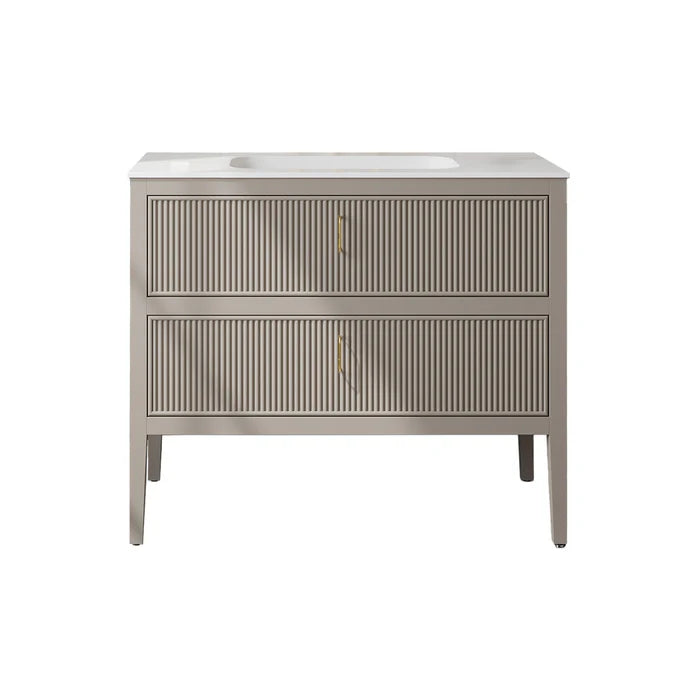 40'' Vanity on Legs 2 Drawers