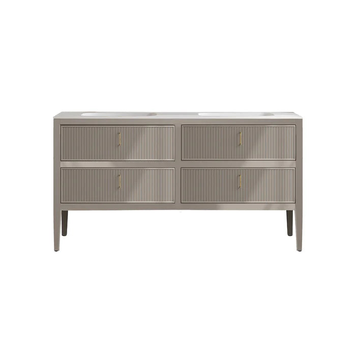60'' Vanity on Legs 4 Drawers