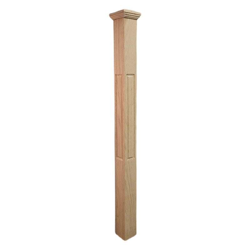 CNC NEWEL POST - WITH CAP