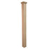 FLUTED NEWEL POST - WITH CAP
