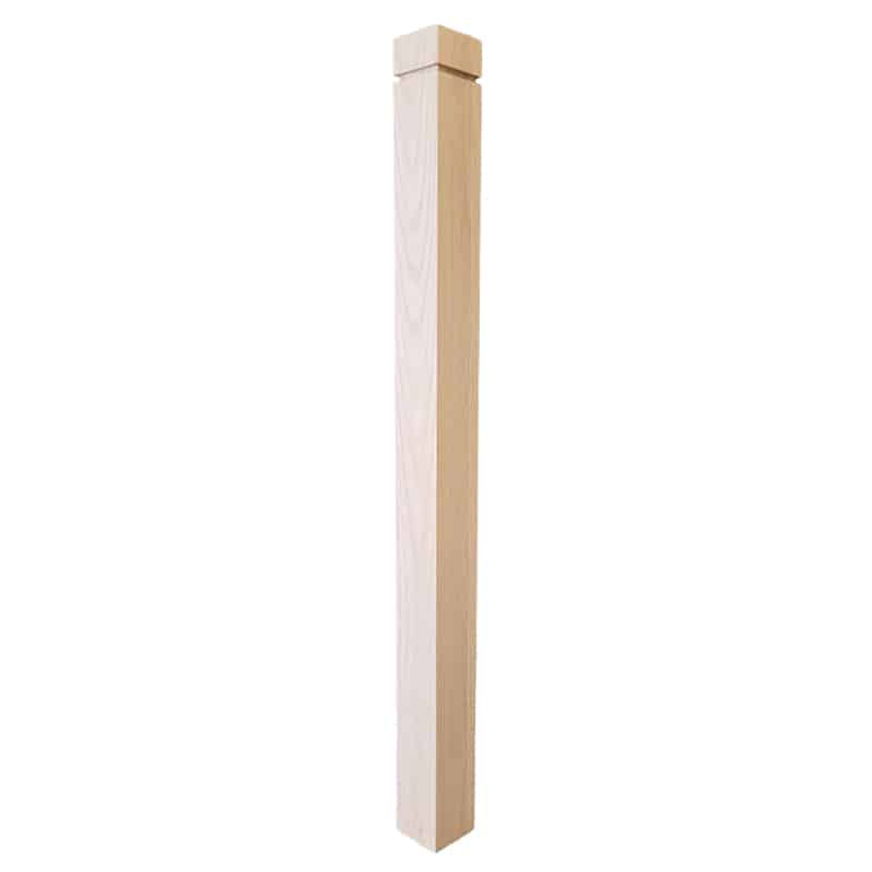 PLAIN NEWEL POST – WITH BEVELD CAP