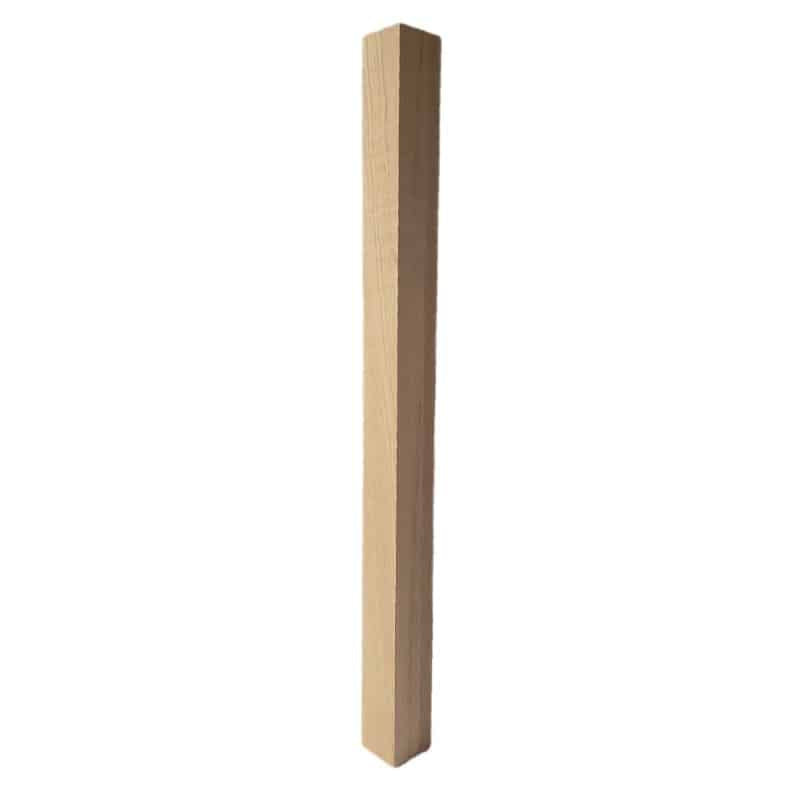 PLAIN NEWEL POST - BEVELED CAP