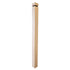 PLAIN NEWEL POST – SOLID SQUARE – WITH MODERN CAP AND STAINLESS STEEL SLEEVE