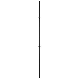 SPINDLE TUBULAR DOUBLE BALL BLACK 44"-5/8”RD