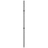 SPINDLE TUBULAR DOUBLE BALL BLACK 44"-5/8”RD
