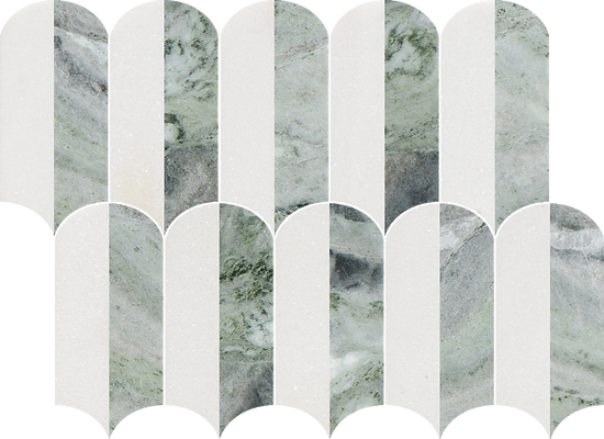 Coastline 2Tone Emerald Honed w/Polished Accents