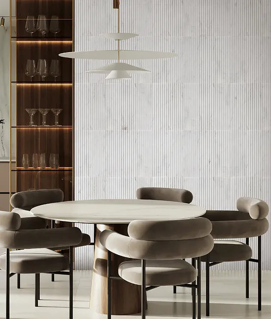 Mars-Panel™ 6"x18" Outward Cotton Seed Honed