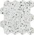 Allegro Menta 3" Hexagon Terrazzo Mosaic