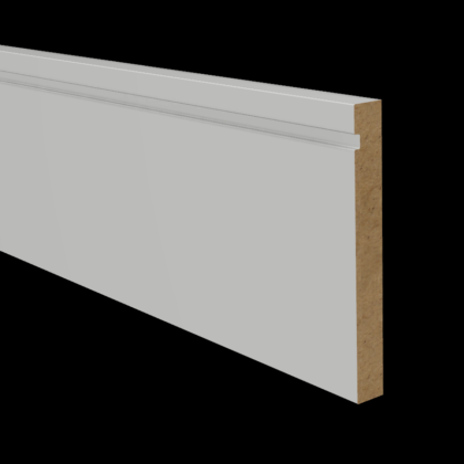 Shaker Baseboard – 1/2″ x 5-1/2″ x 12′