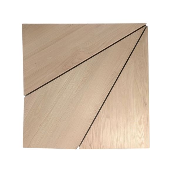 WINDER TREADS SET- SQUARED EDGE - 7/8" THICKNESS INCLUDING TWO TRIANGLES & ONE KITE SHAPE TREADS