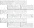 Carrara 2"x6" Brick Polished Marble Mosaic