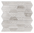 Impression Light Escarpment Mulit-Finish Marble Mosaic