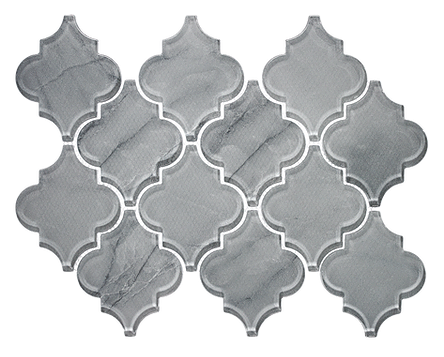 Envision Arabesque Mont Blanc Glass Mosaic