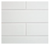 White Subway Tile - 4x16