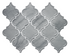 Envision Arabesque Mont Blanc Glass Mosaic